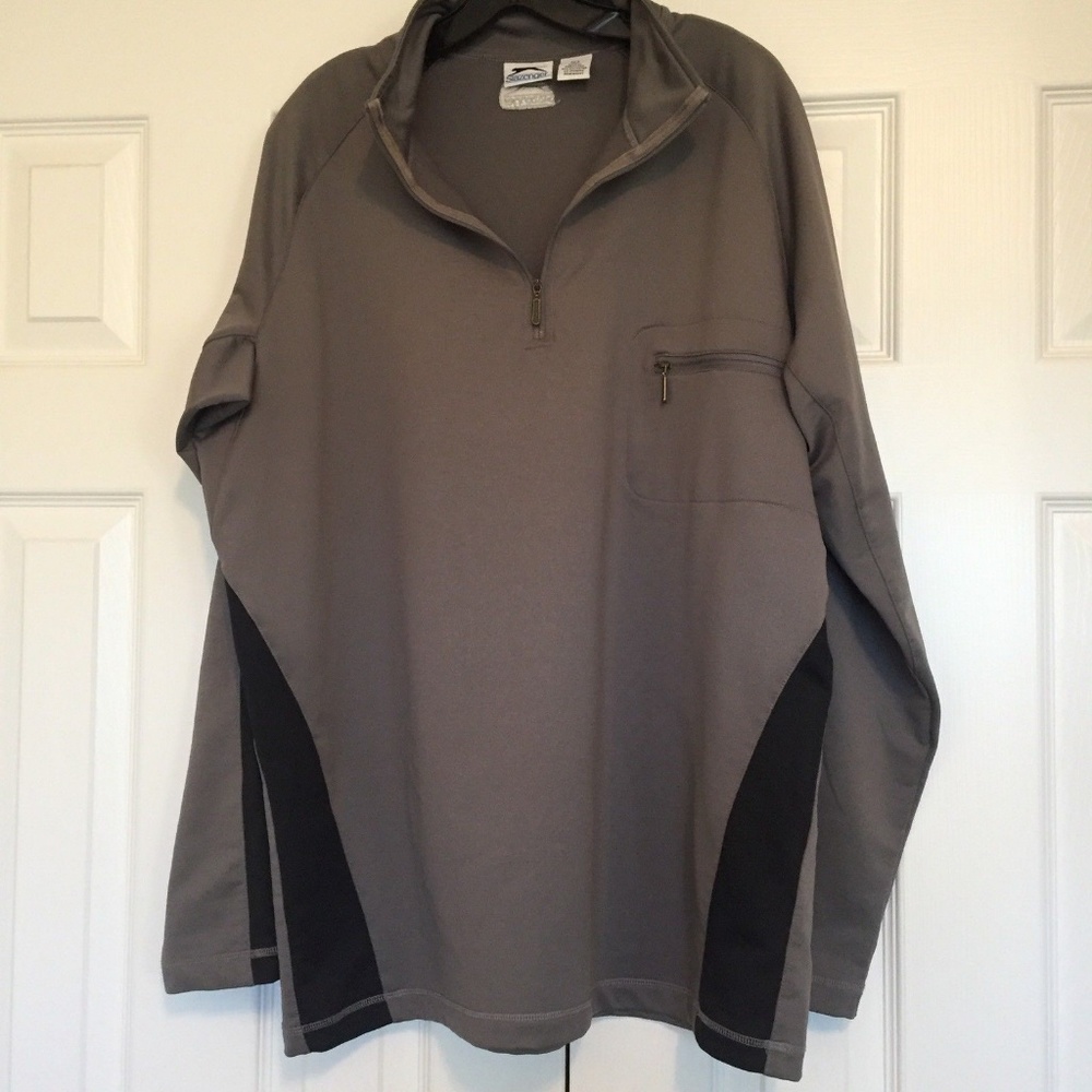 Slazenger Large Pullover Mens Jacket Zipper 48" W